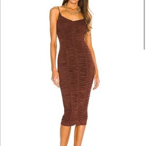 Michael Costello x Revolve Freya Midi Dress